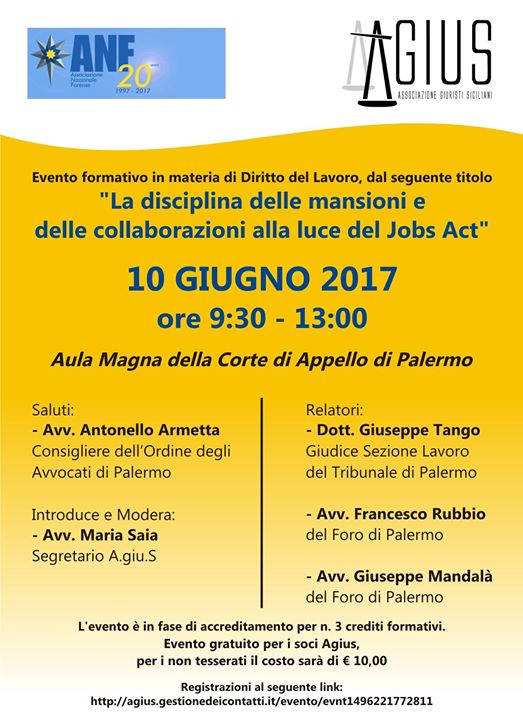 La disciplina delle mansioni e delle collaborazioni – Jobs Act