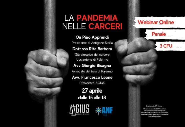 La Pandemia  nelle carceri