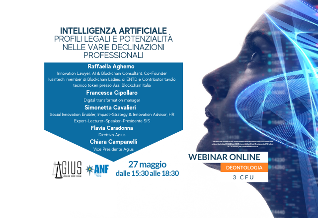 Intelligenza artificiale profili legali e potenzialità nelle varie declinazioni professionali