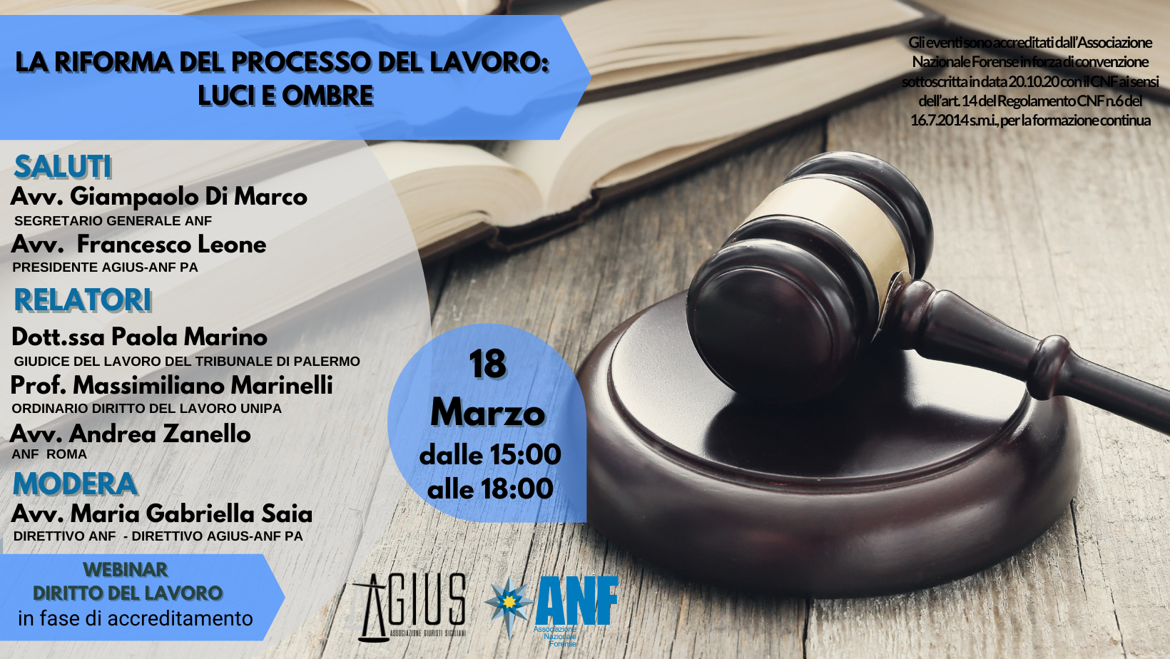 LA RIFORMA DEL PROCESSO DEL LAVORO: luci e ombre