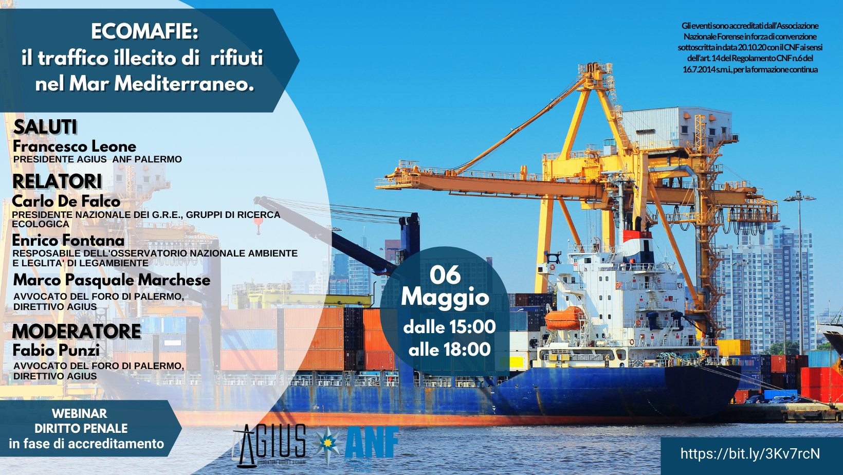 ECOMAFIE: il traffico illecito di  rifiuti  nel Mar Mediterraneo.