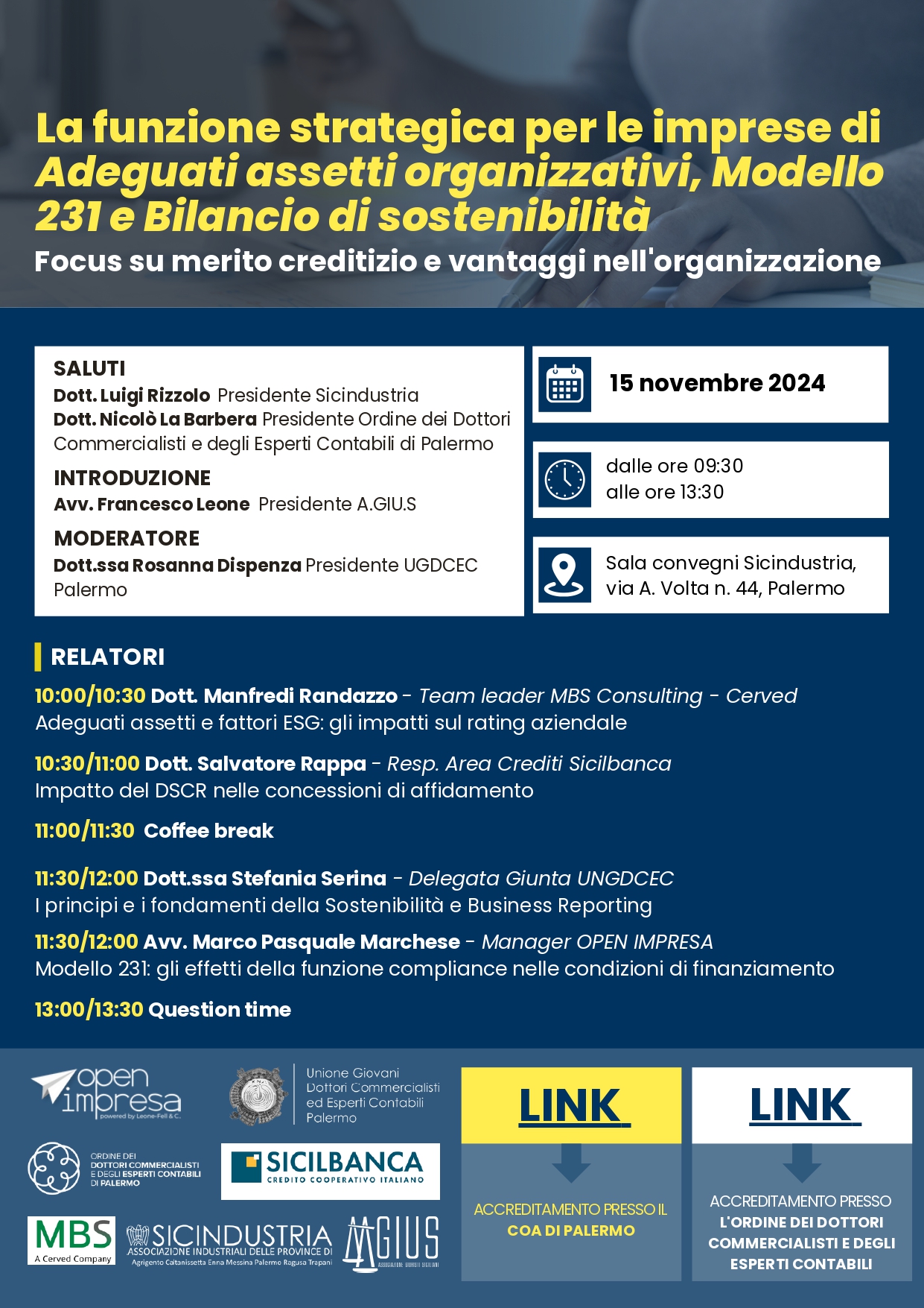 La funzione strategica per le imprese di Adeguati assetti organizzativi, Modello 231 e Bilancio di sostenibilità. Focus su merito creditizio e vantaggi nell’organizzazione.