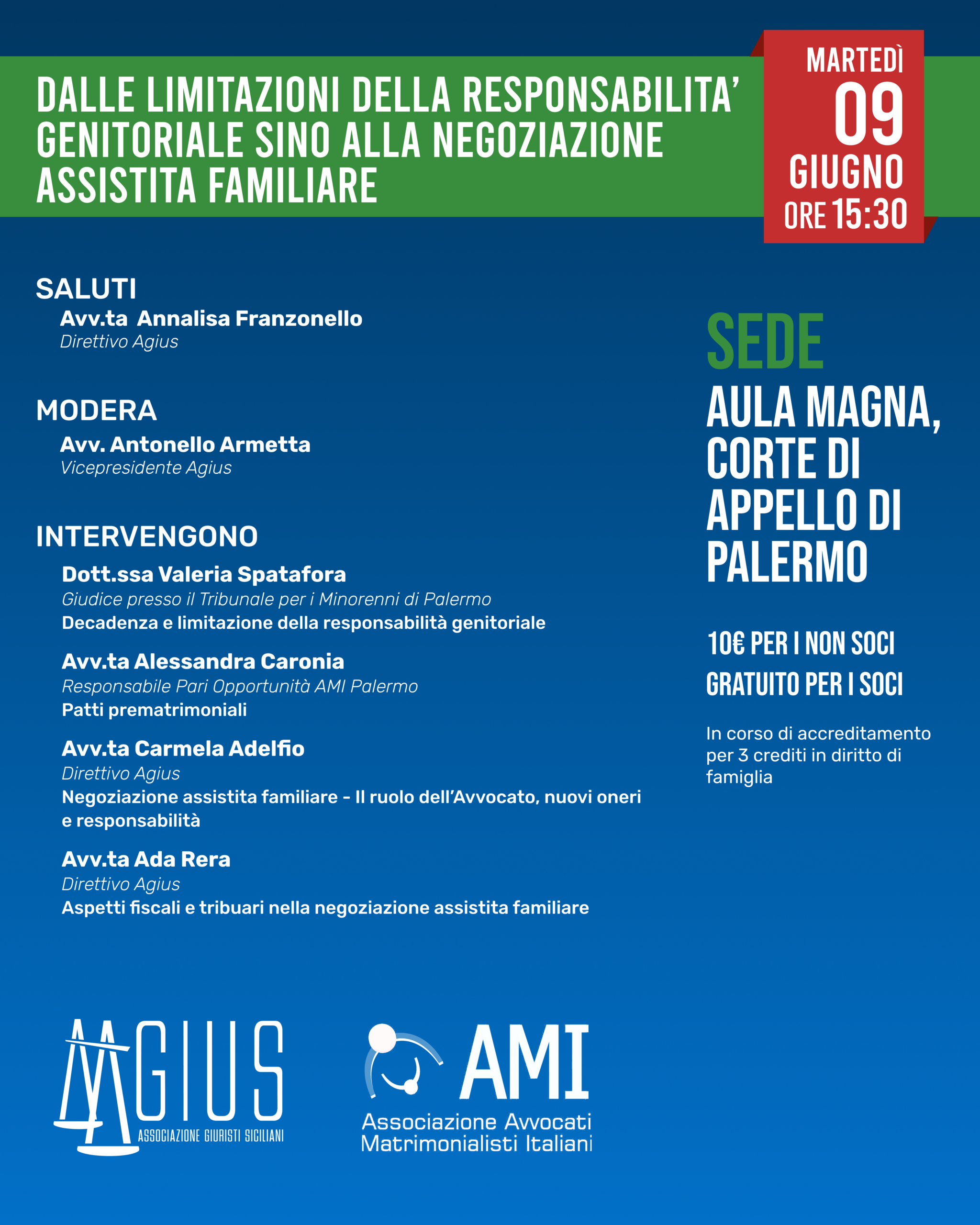 Dalle limitazioni della responsabilita’ genitoriale sino alla negoziazione assistita familiare